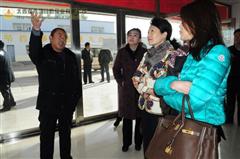 北京朝阳区女企业家协会会长吴丽敏带队来民勤实业公司考察参观